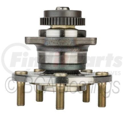 WE61283 by NTN - Wheel Bearing and Hub Assembly - Steel, Natural, with Wheel Studs