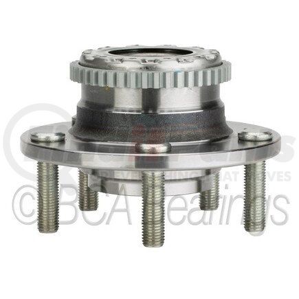 WE61285 by NTN - Wheel Bearing and Hub Assembly - Steel, Natural, with Wheel Studs