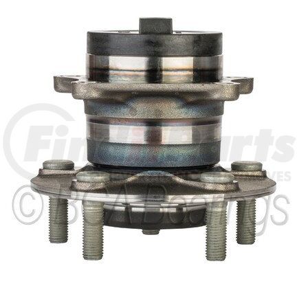 WE61332 by NTN - Wheel Bearing and Hub Assembly - Steel, Natural, with Wheel Studs