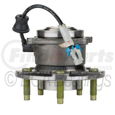 WE61307 by NTN - Wheel Bearing and Hub Assembly - Steel, Natural, with Wheel Studs