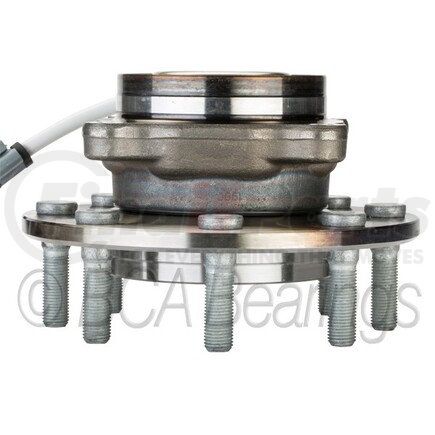 WE61313 by NTN - Wheel Bearing and Hub Assembly - Steel, Natural, with Wheel Studs