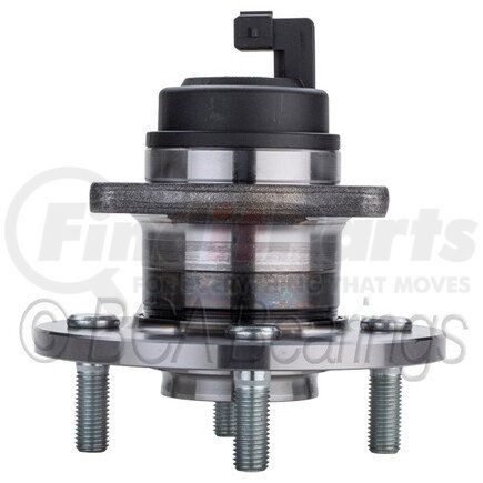 WE61342 by NTN - Wheel Bearing and Hub Assembly - Steel, Natural, with Wheel Studs