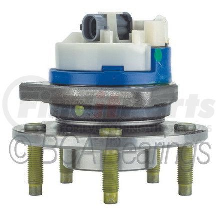 WE61335 by NTN - Wheel Bearing and Hub Assembly - Steel, Natural, with Wheel Studs