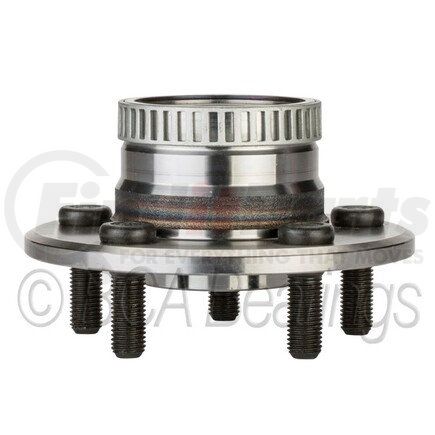 WE61340 by NTN - Wheel Bearing and Hub Assembly - Steel, Natural, with Wheel Studs