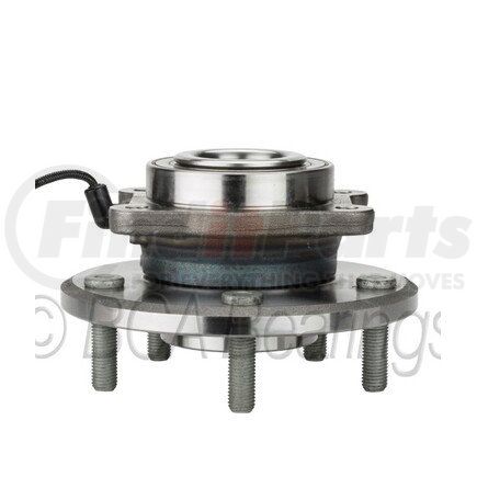 WE61364 by NTN - Wheel Bearing and Hub Assembly - Steel, Natural, with Wheel Studs