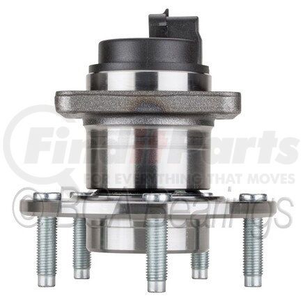 WE61386 by NTN - Wheel Bearing and Hub Assembly - Steel, Natural, with Wheel Studs