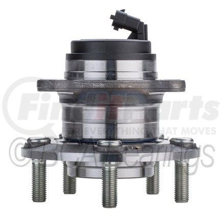 WE61387 by NTN - Wheel Bearing and Hub Assembly - Steel, Natural, with Wheel Studs