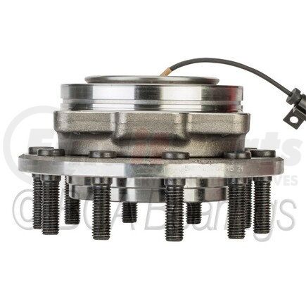 WE61406 by NTN - Wheel Bearing and Hub Assembly - Steel, Natural, with Wheel Studs