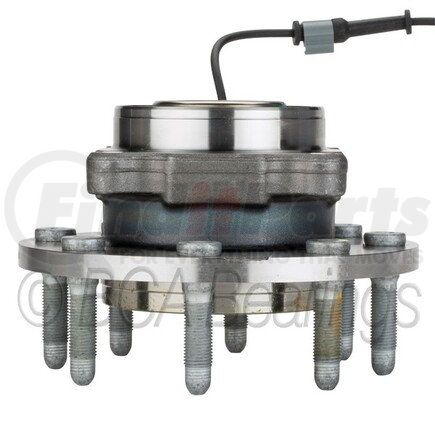 WE61417 by NTN - Wheel Bearing and Hub Assembly - Steel, Natural, with Wheel Studs
