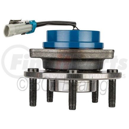 WE61463 by NTN - Wheel Bearing and Hub Assembly - Steel, Natural, with Wheel Studs