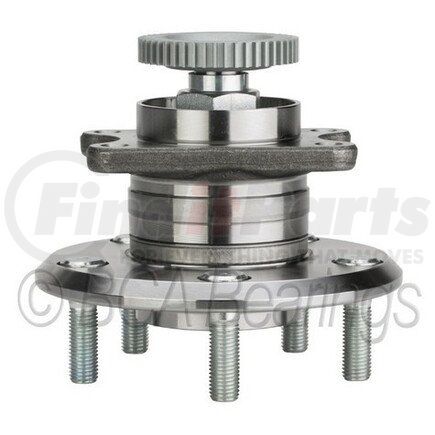 WE61470 by NTN - Wheel Bearing and Hub Assembly - Steel, Natural, with Wheel Studs