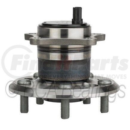 WE61475 by NTN - Wheel Bearing and Hub Assembly - Steel, Natural, with Wheel Studs