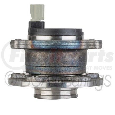 WE61491 by NTN - Wheel Bearing and Hub Assembly - Steel, Natural, without Wheel Studs