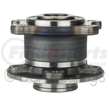 WE61492 by NTN - Wheel Bearing and Hub Assembly - Steel, Natural, without Wheel Studs