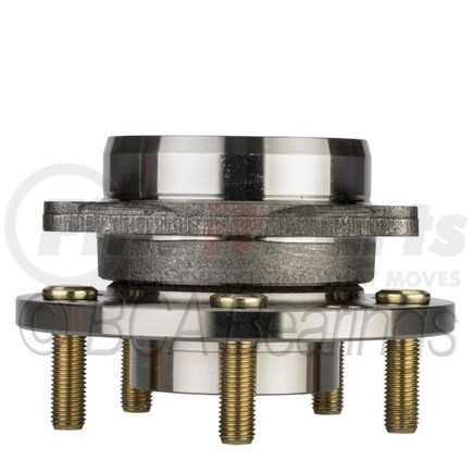 WE61498 by NTN - Wheel Bearing and Hub Assembly - Steel, Natural, with Wheel Studs