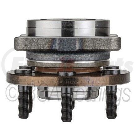 WE61517 by NTN - Wheel Bearing and Hub Assembly - Steel, Natural, with Wheel Studs