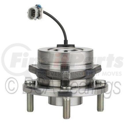 WE61537 by NTN - Wheel Bearing and Hub Assembly - Steel, Natural, with Wheel Studs
