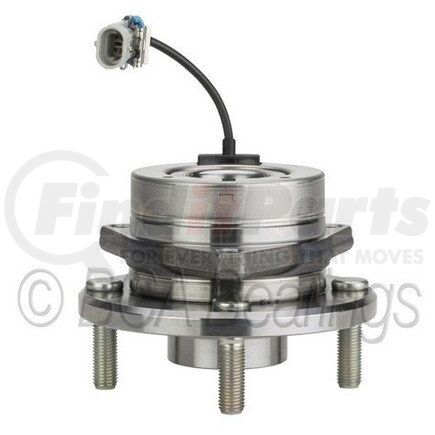 NTN WE61537 Wheel Bearing and Hub Assembly Wheel Bearing and Hub Assembly - Steel, Natural, with Wheel Studs