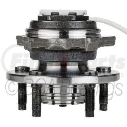 WE61559 by NTN - Wheel Bearing and Hub Assembly - Steel, Natural, with Wheel Studs