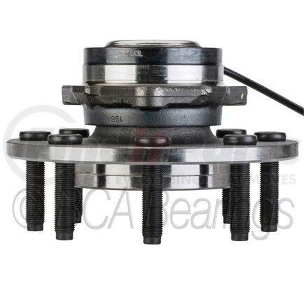 WE61572 by NTN - Wheel Bearing and Hub Assembly - Steel, Natural, with Wheel Studs