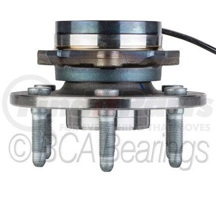 WE61573 by NTN - Wheel Bearing and Hub Assembly - Steel, Natural, with Wheel Studs