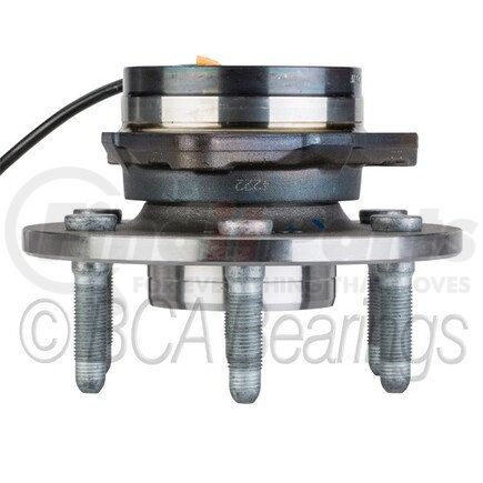 WE61574 by NTN - Wheel Bearing and Hub Assembly - Steel, Natural, with Wheel Studs