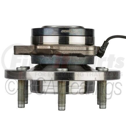 WE61575 by NTN - Wheel Bearing and Hub Assembly - Steel, Natural, with Wheel Studs