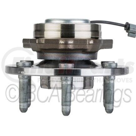 WE61576 by NTN - Wheel Bearing and Hub Assembly - Steel, Natural, with Wheel Studs