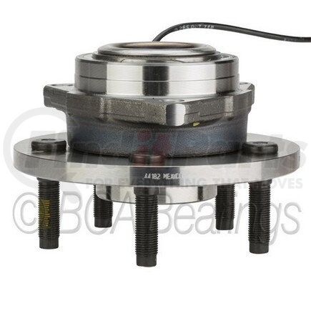 WE61587 by NTN - Wheel Bearing and Hub Assembly - Steel, Natural, with Wheel Studs