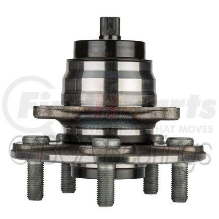 WE61632 by NTN - Wheel Bearing and Hub Assembly - Steel, Natural, with Wheel Studs