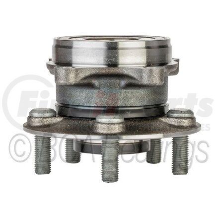 WE61648 by NTN - Wheel Bearing and Hub Assembly - Steel, Natural, with Wheel Studs