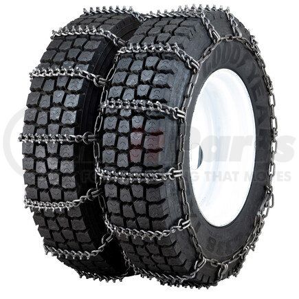 S743HD by QUALITY CHAIN - Nordic Studded Alloy Heavy Duty Truck Chain - Non Cam, Dual/Triple, 8mm