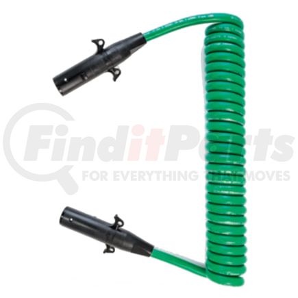 421156 by TRAMEC SLOAN - ABS Cable with Plastic Plugs - 12ft Coiled Cable with 12in Leads