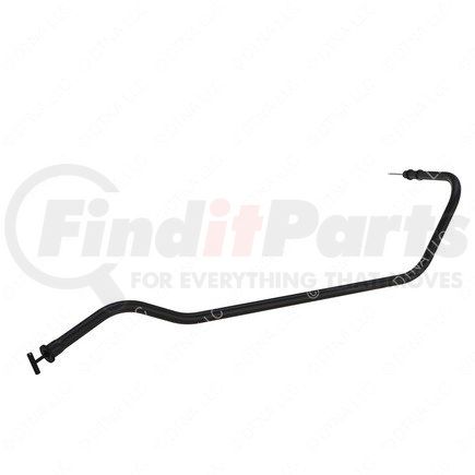 A07-23099-000 by FREIGHTLINER - Manual Transmission Dipstick - Black, Painted Steel, 1" Diameter, 29.39" C to C Length