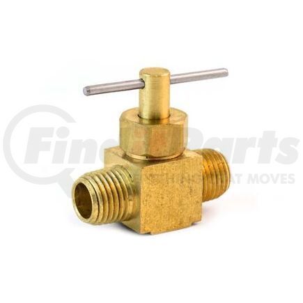 NV107-2 by TRAMEC SLOAN - Male Pipe to Male Pipe Needle Valve, 1/8