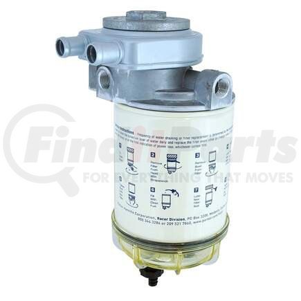 360RC1230 by RACOR FILTERS - Parker Hannifin Fuel Filter-Water Separator Filter Assembly 300RC Series