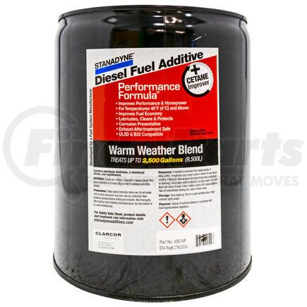 43574 by STANADYNE DIESEL CORP - WARM WEATHER BLEND 5 GALLONS (19L)
