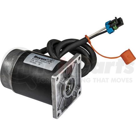 3012431 by BUYERS PRODUCTS - Vehicle-Mounted Salt Spreader Spinner Motor - 12VDC, Clockwise, with Harness