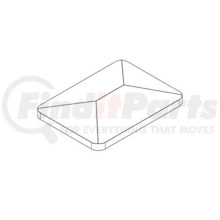 3019410 by BUYERS PRODUCTS - Vehicle-Mounted Salt Spreader Hopper Cover - Lid