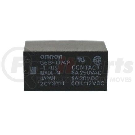 G6B-1174P-1-US by OMRON - RELAY 12VDC FORM A