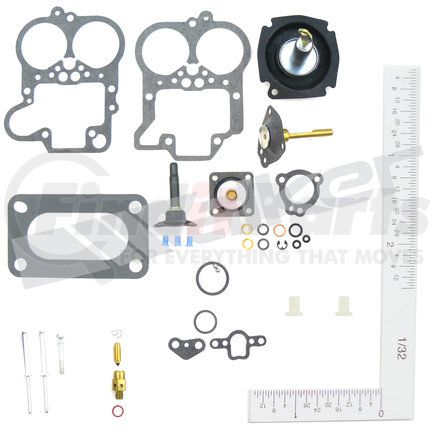 151054A by WALKER PRODUCTS - Walker Products 151054A Carb Kit - Holley 2 BBL; 5220C, 6520C