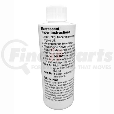 5573437-0Z by CUMMINS - Oil Additive Flourescent Dye - 16 oz. Plastic Bottle, Replaces Cummins 3376891