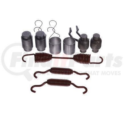 KIT8000 by MERITOR - Drum Brake Hardware Kit - Drive Axle, Trailer Axle, 16.5 in. Brake Drum Diameter