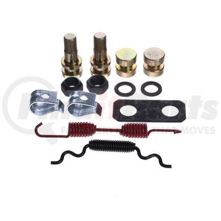 MKT 1308Q by MERITOR - Drum Brake Hardware Kit - Front Steer Axle, 15 in. Brake Drum Diameter