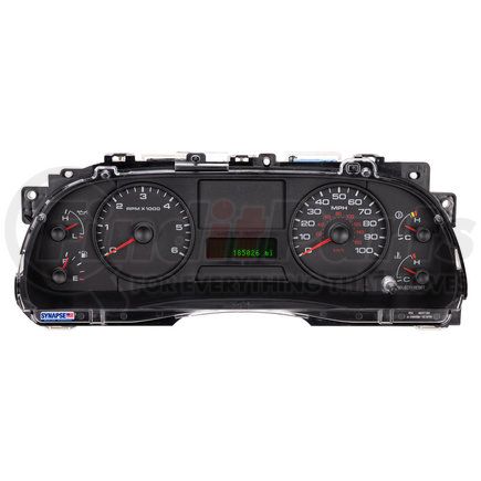 S50-57SDGMRL by SYNAPSE AUTO - Instrument Cluster - Remanufactured, for 2005-07 Ford Super Duty (XL/XLT, GAS M/T)