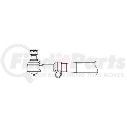 76879-003 by HENDRICKSON - Steering Tie Rod End