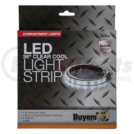 5623957 by BUYERS PRODUCTS - Interior Strip Lighting - 36 in., Clear, Cool White
