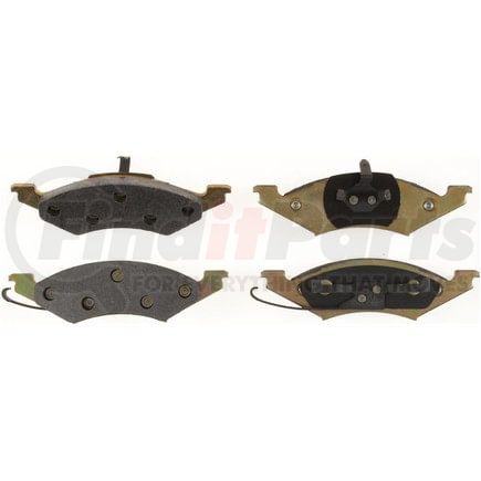 Bendix MRD257 Disc Brake Pad Set Global Semi-Met Disc Pad