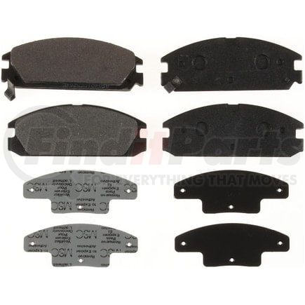 MRD334 by BENDIX - Global Semi-Met Disc Pad