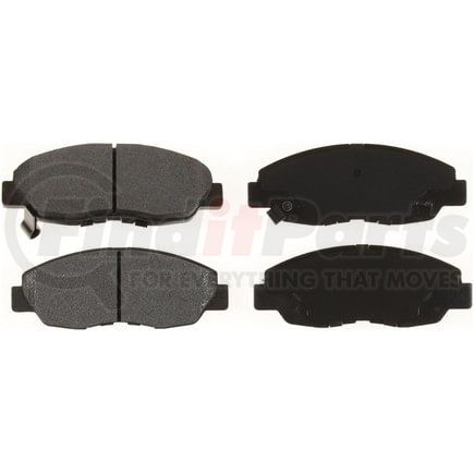 MRD465A by BENDIX - Global Semi-Met Disc Pad